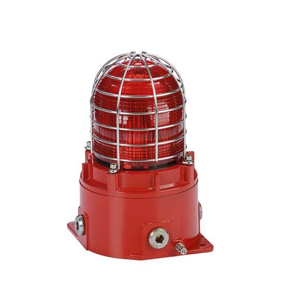 STEXB2RT1024AS2R.1 E2S STEXB2RT1024AS2R/R Ex Rot. Beacon STExB2 RT1  24vDC RED SS316L IP66 20w Halogen Ex-db-IIC-Gb-T6